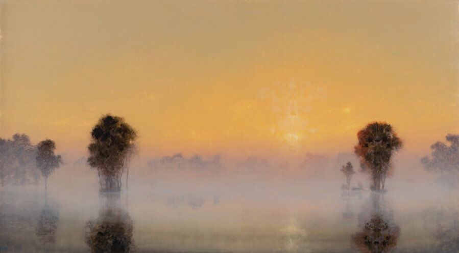 Flooded River at Dawn (Mass MoCa #7)