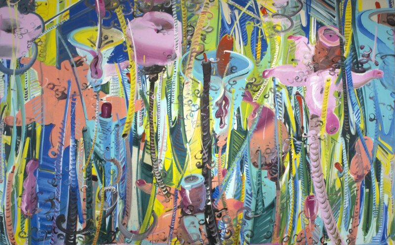 Tomás Esson, ‘LA PLANTA’, 2016, Painting, Industrial paint on canvas, Fredric Snitzer Gallery
