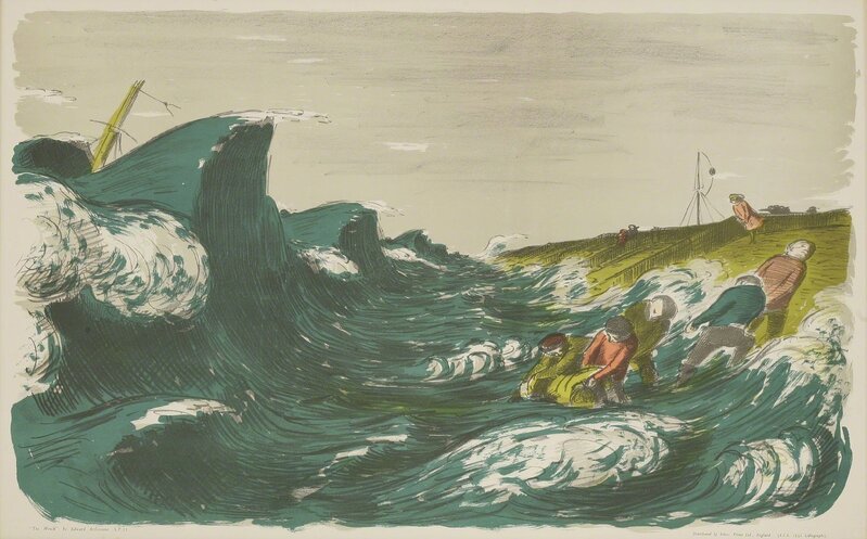 Edward Ardizzone, ‘The Shelter’, 1941, Print, Lithograph printed in colours, Sworders