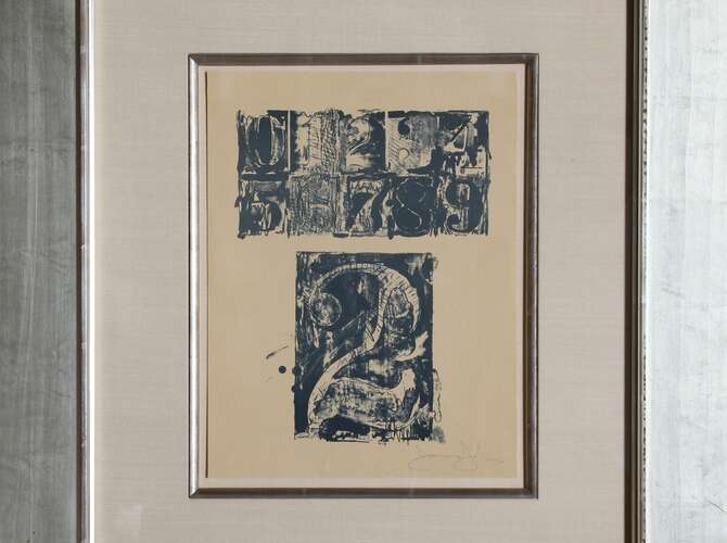 Numbers by Jasper Johns