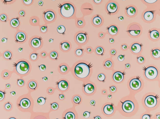 Jellyfish Eyes by Takashi Murakami