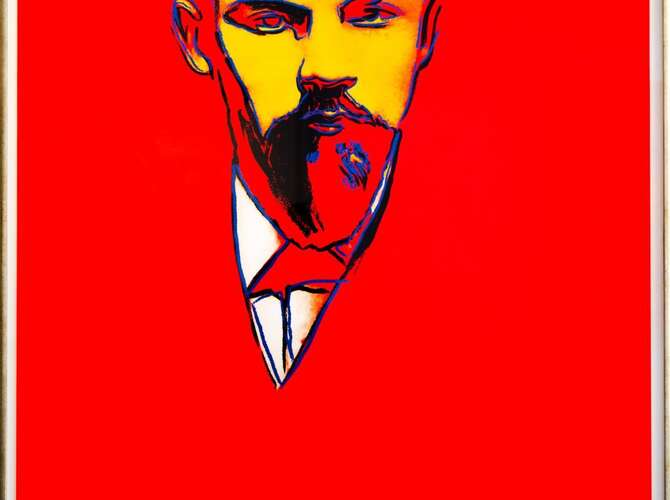 Lenin by Andy Warhol