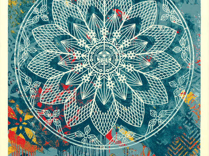 Peace by Shepard Fairey