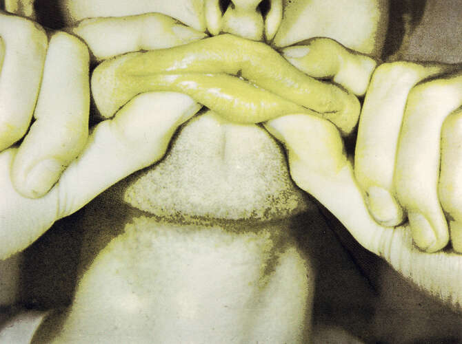 Holograms by Bruce Nauman