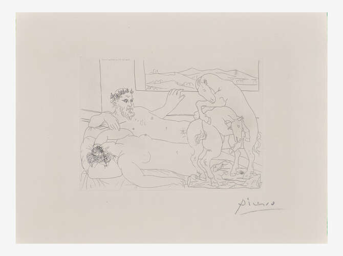 Vollard Suite by Pablo Picasso