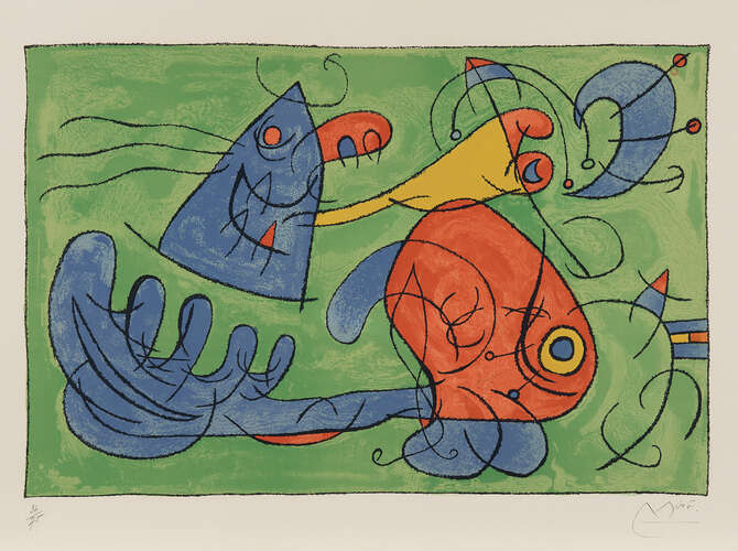 Ubu Roi by Joan Miró