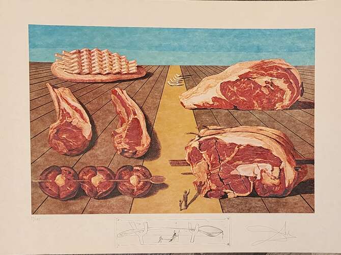 Les Diners de Gala by Salvador Dalí