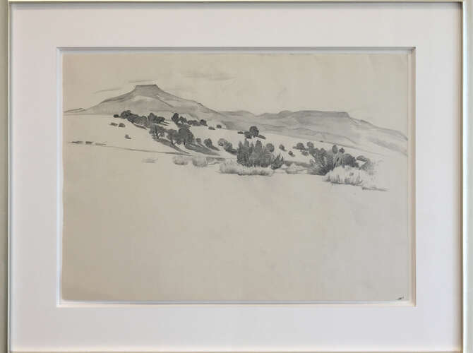 New Mexico by Georgia O’Keeffe