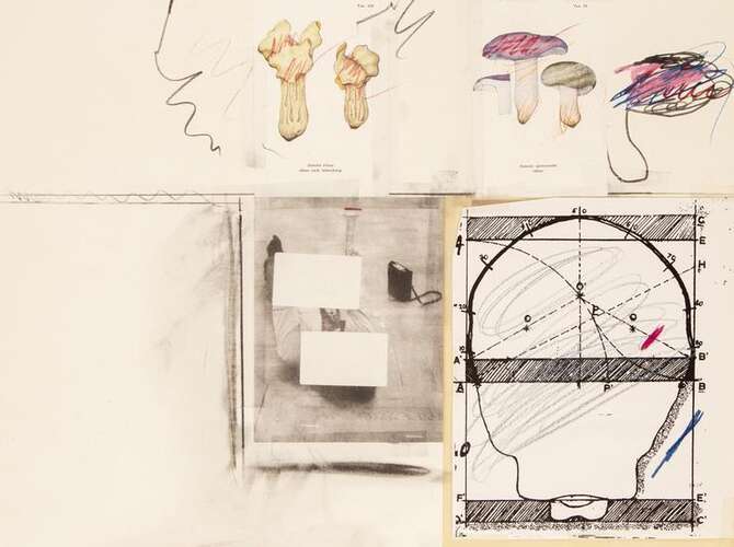 Collages by Cy Twombly