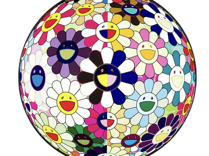 Flower Balls by Takashi Murakami