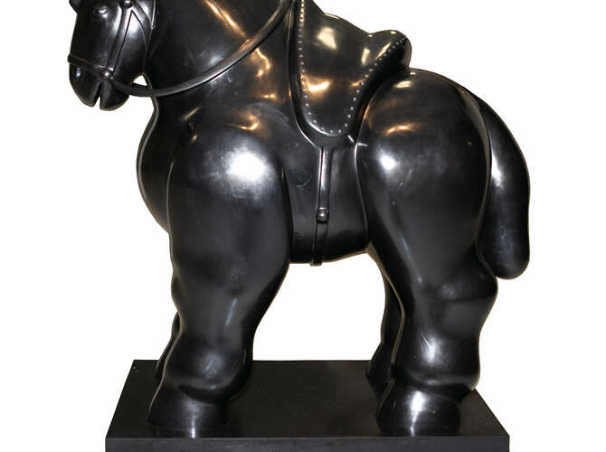 Horses by Fernando Botero