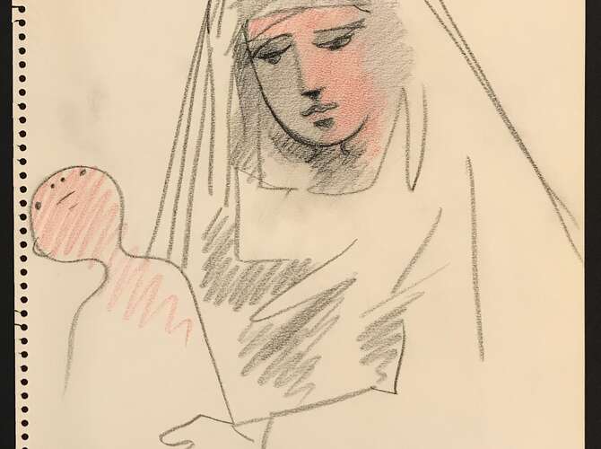 Portraits by Jean Cocteau