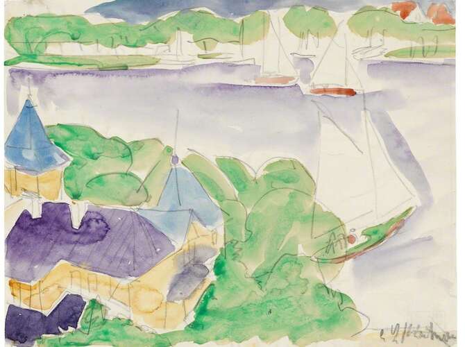 Landscapes by Ernst Ludwig Kirchner