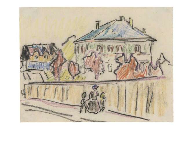 Dresden by Ernst Ludwig Kirchner