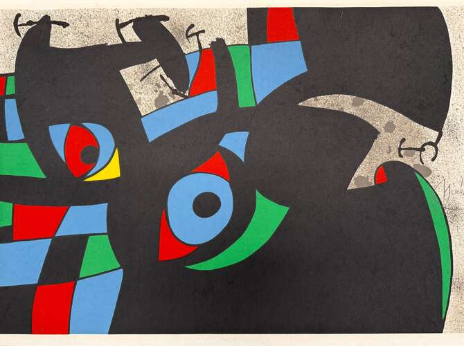 Lithographs by Joan Miró