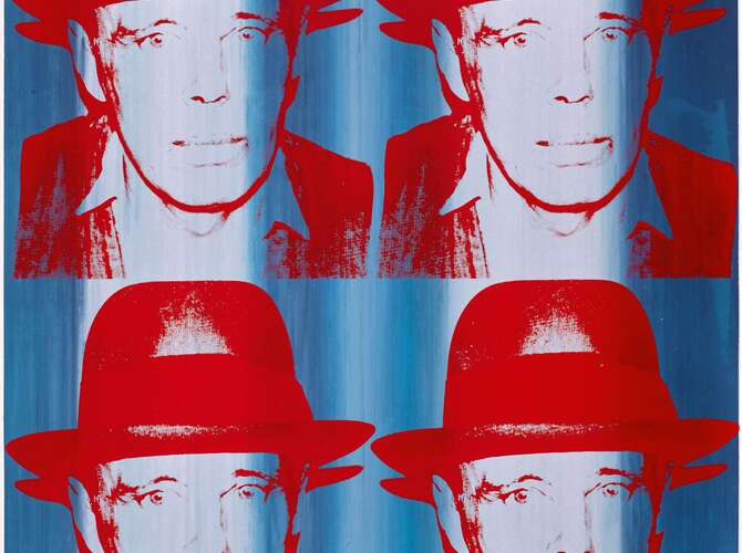 Joseph Beuys by Andy Warhol