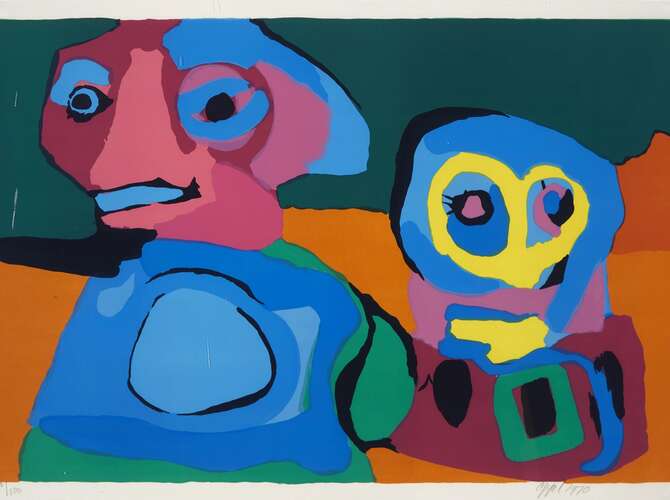 Lithographs by Karel Appel