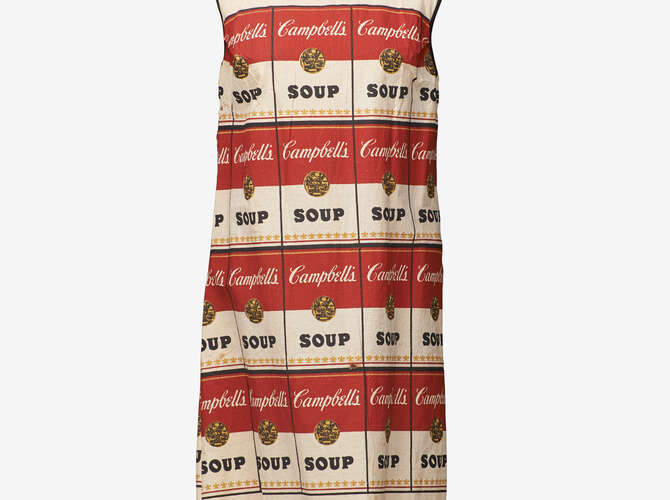 The Souper Dress by Andy Warhol