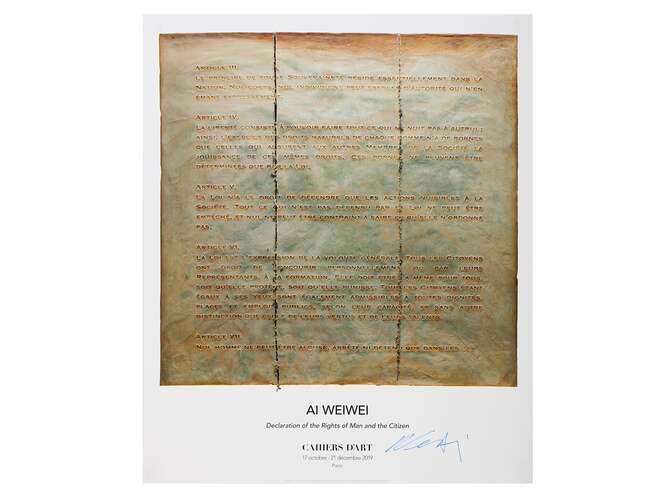 Posters by Ai Weiwei