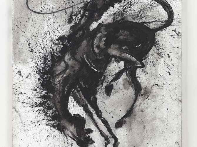 Horse and Rider by Richard Hambleton