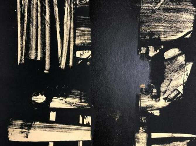 Lithographs by Pierre Soulages