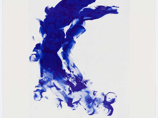 Monochromes by Yves Klein