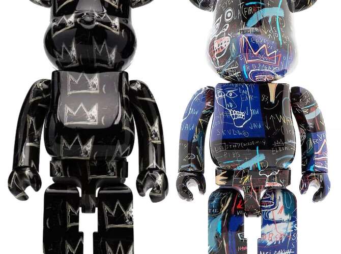 Bearbrick by Jean-Michel Basquiat