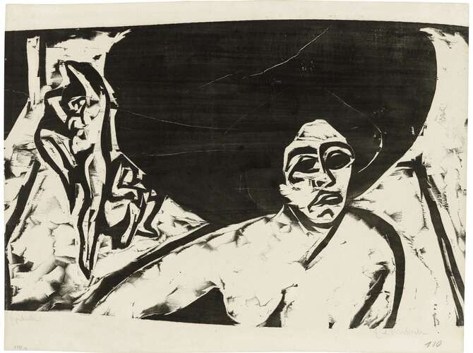 Woodcuts by Ernst Ludwig Kirchner