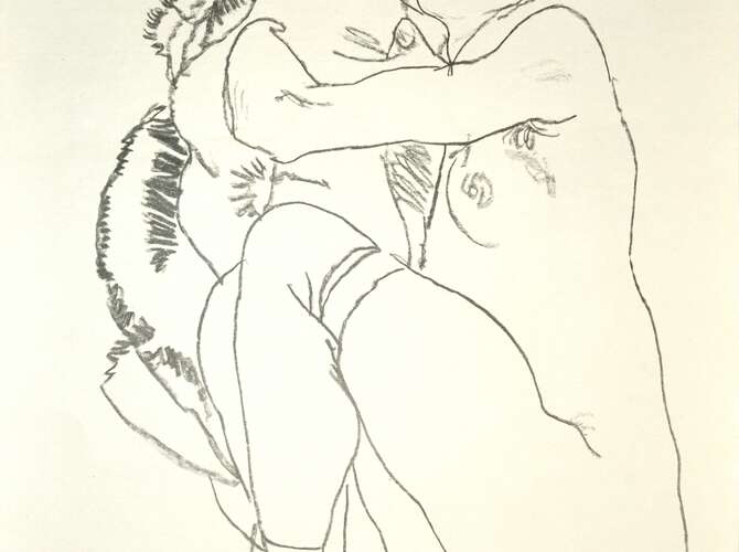 Lithographs by Egon Schiele