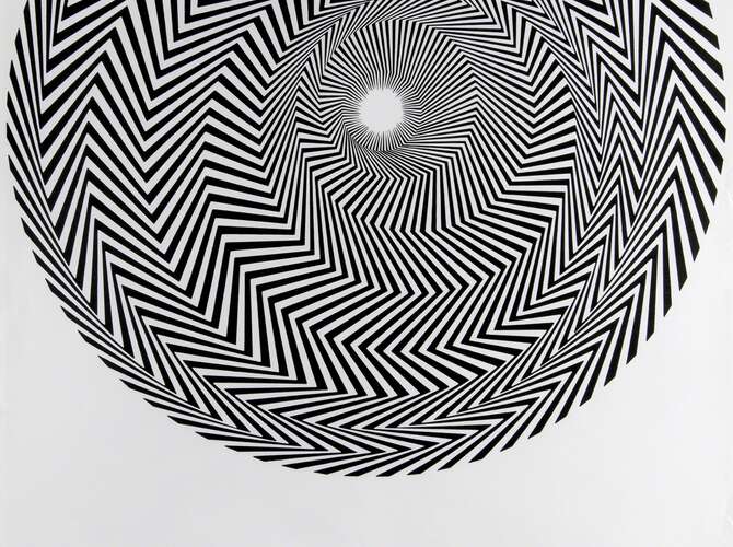 Blaze by Bridget Riley