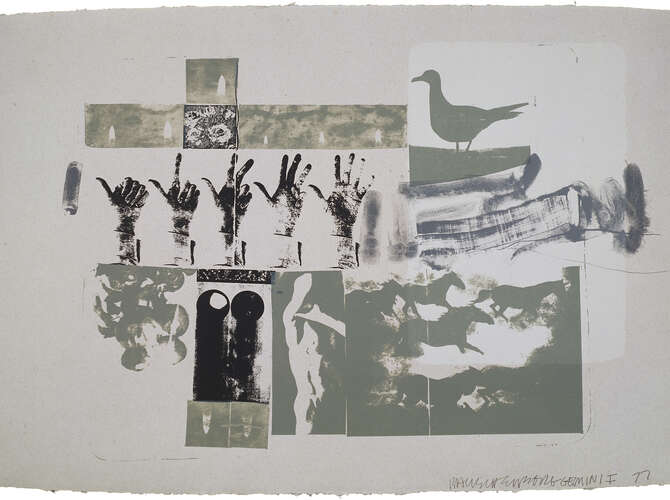 Silkscreens by Robert Rauschenberg