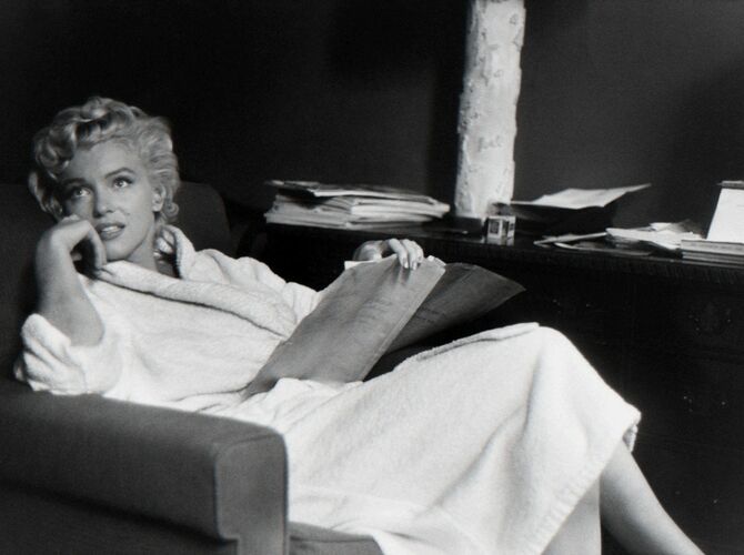 Marilyn Monroe by Garry Winogrand