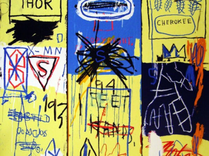 Crowns by Jean-Michel Basquiat