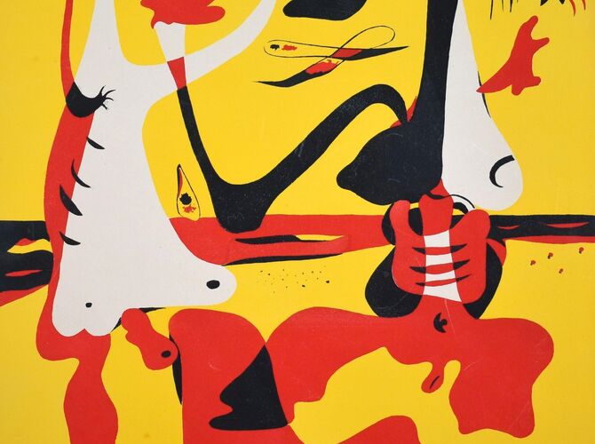 Pochoir by Joan Miró