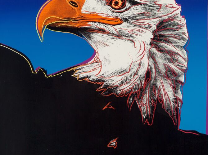 Bald Eagles by Andy Warhol