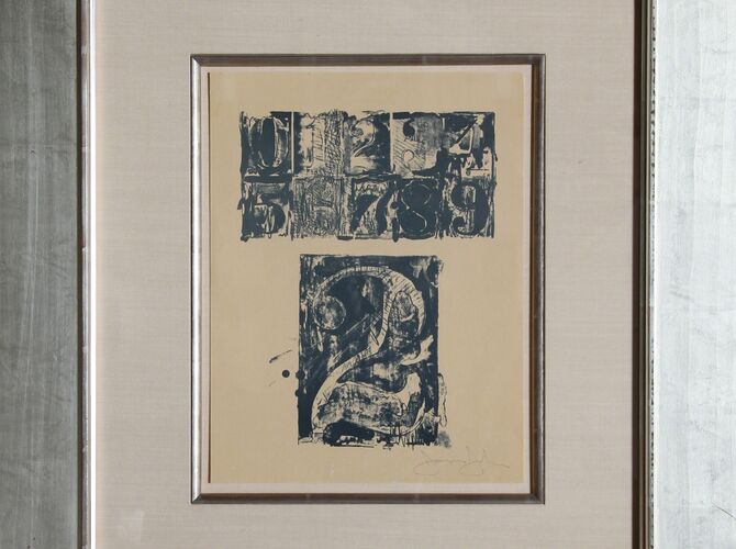 Numbers by Jasper Johns