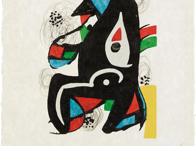 La Melodie Acide by Joan Miró
