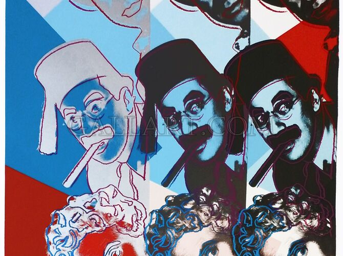 Marx Brothers by Andy Warhol