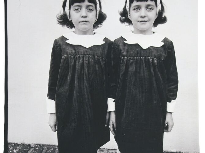 Identical Twins by Diane Arbus