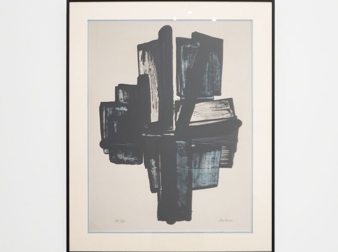 Lithographs by Pierre Soulages