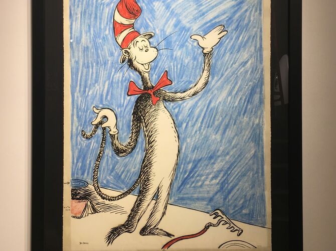 Cat in the Hat by Dr. Seuss