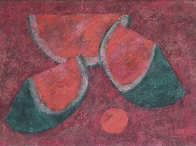 Watermelons by Rufino Tamayo