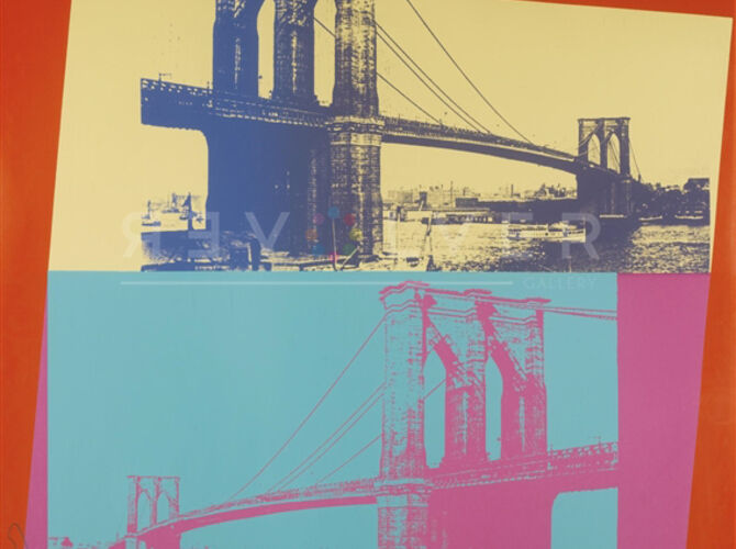 Brooklyn Bridge by Andy Warhol