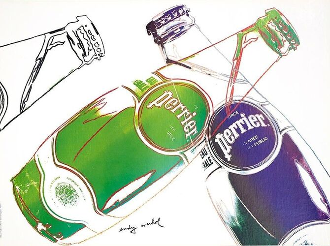 Perrier by Andy Warhol