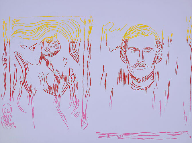 Edvard Munch by Andy Warhol