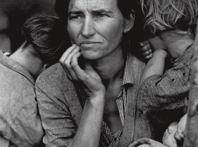 Migrant Workers by Dorothea Lange