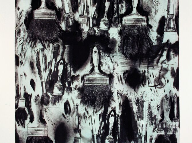 Brushes by Jim Dine