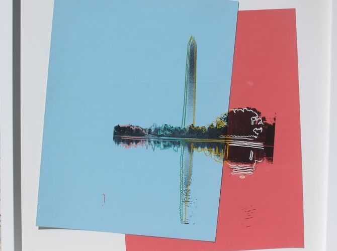Washington Monument by Andy Warhol