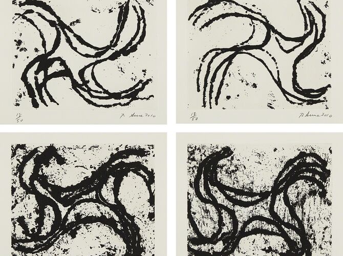 Sketches by Richard Serra