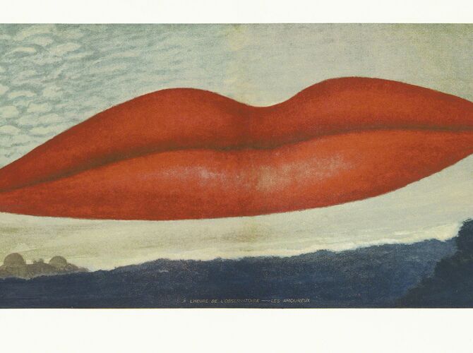 Lips by Man Ray